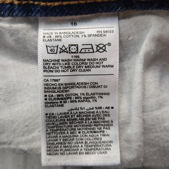 Old Navy High Rise OG Straight Jean Size 16 - Picture 9 of 10